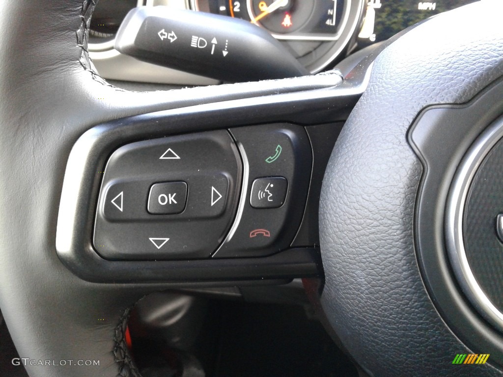 2020 Jeep Gladiator Sport 4x4 Black Steering Wheel Photo #136283858