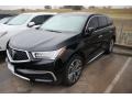 2019 Majestic Black Pearl Acura MDX Technology  photo #41