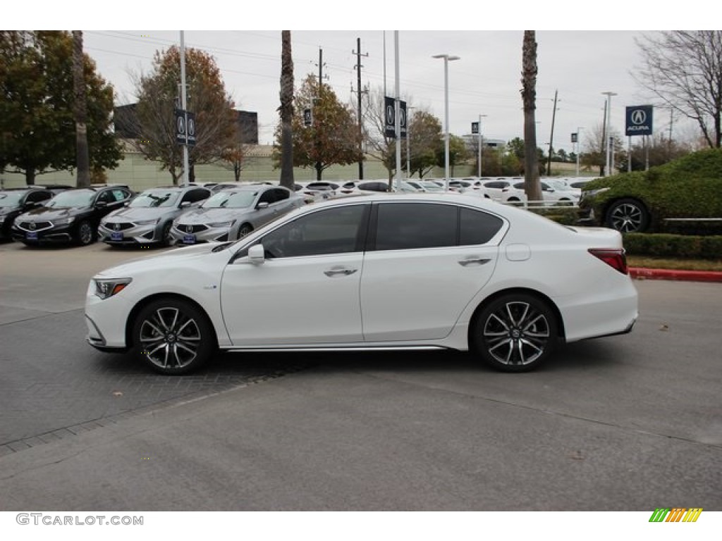 Platinum White Pearl 2020 Acura RLX Sport Hybrid SH-AWD Exterior Photo #136284242