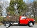  2019 5500 Tradesman Regular Cab 4x4 Chassis Flame Red
