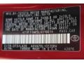 3T3: Ruby Flare Pearl 2020 Toyota Camry XLE Color Code
