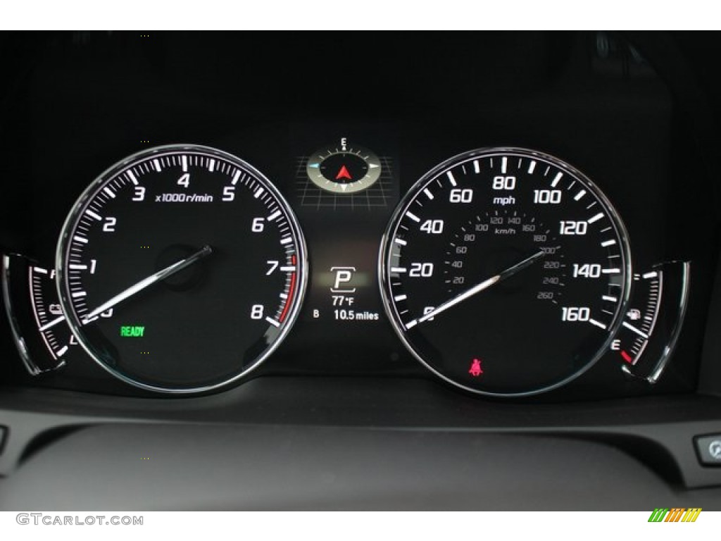 2020 Acura RLX Sport Hybrid SH-AWD Gauges Photo #136284824