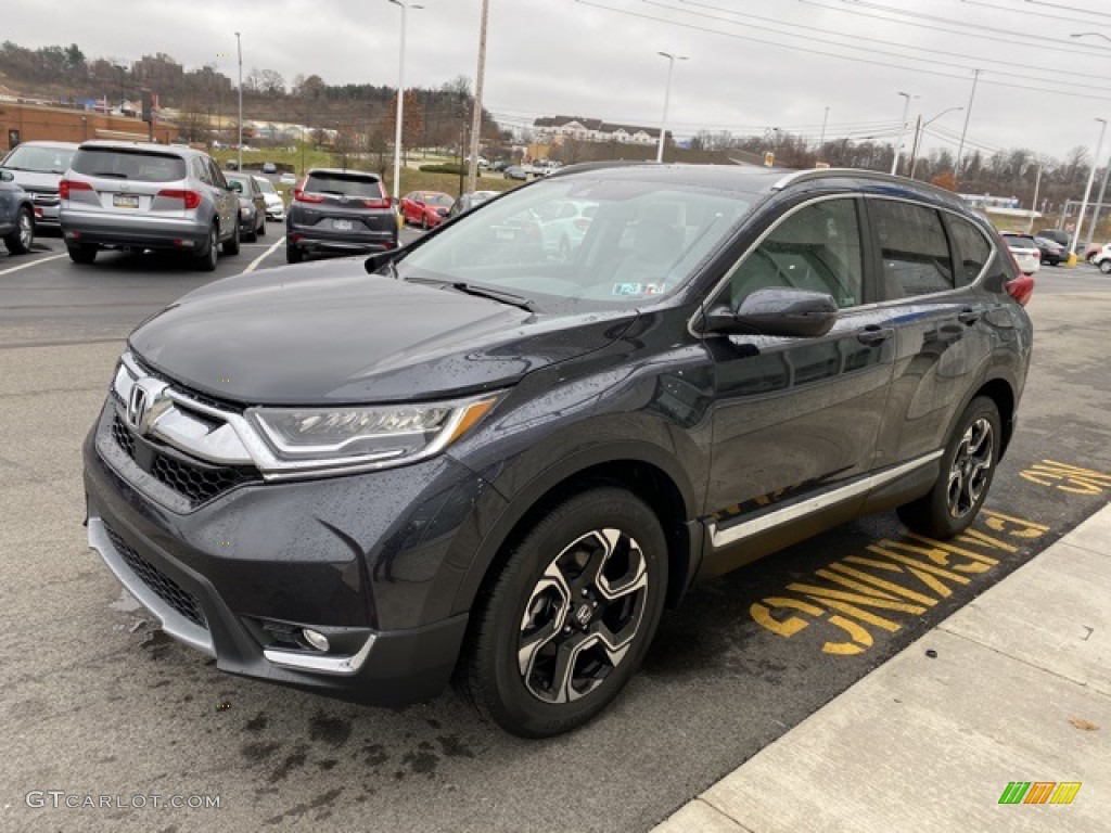 2019 CR-V Touring AWD - Gunmetal Metallic / Gray photo #4