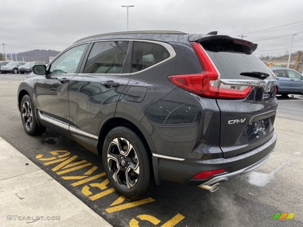 2019 CR-V Touring AWD - Gunmetal Metallic / Gray photo #5