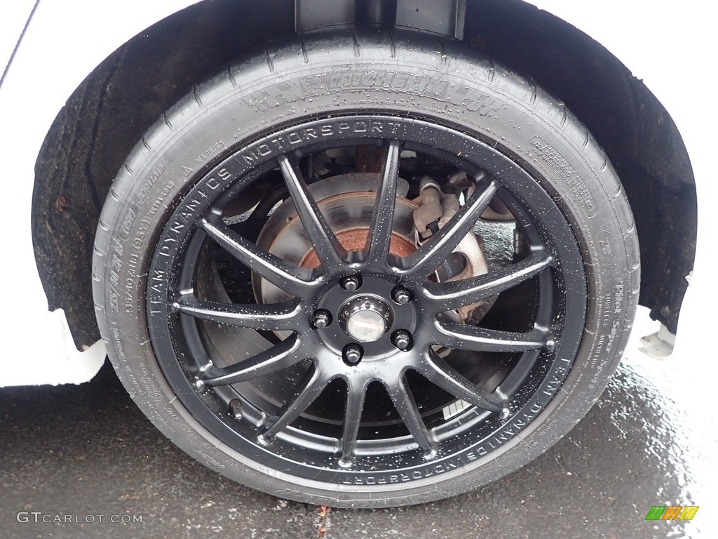 2013 Focus ST Hatchback - Oxford White / ST Charcoal Black Full-Leather Recaro Seats photo #13