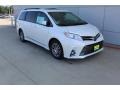 2020 Blizzard White Pearl Toyota Sienna XLE  photo #2