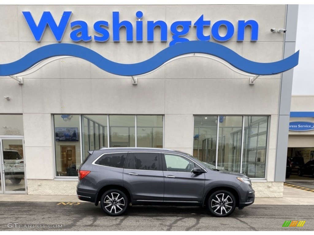 2020 Pilot Touring AWD - Modern Steel Metallic / Gray photo #1