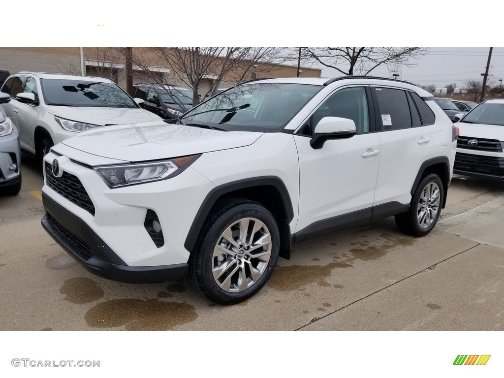 2020 Super White Toyota RAV4 XLE Premium AWD 136289273