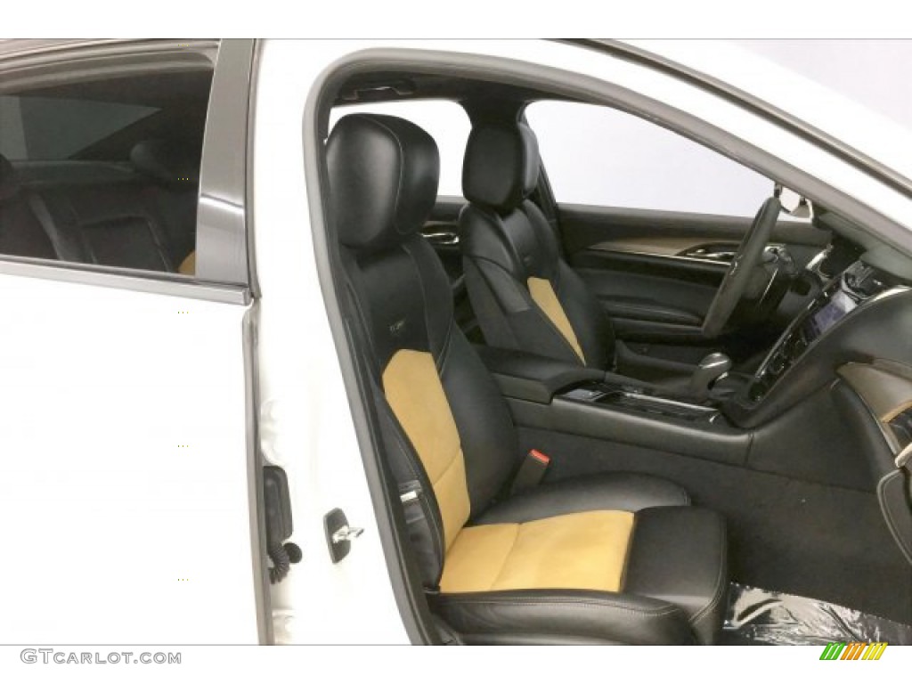 Jet Black/Saffron Interior 2016 Cadillac CTS CTS-V Sedan Photo #136290998