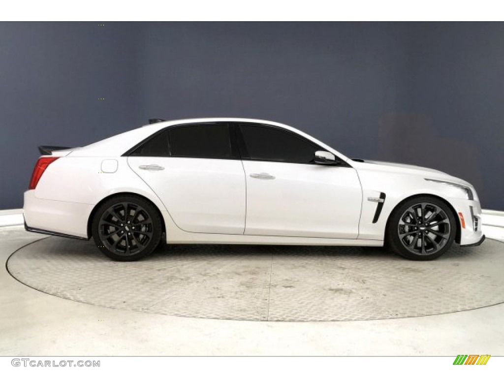 Crystal White Tricoat 2016 Cadillac CTS CTS-V Sedan Exterior Photo #136291421