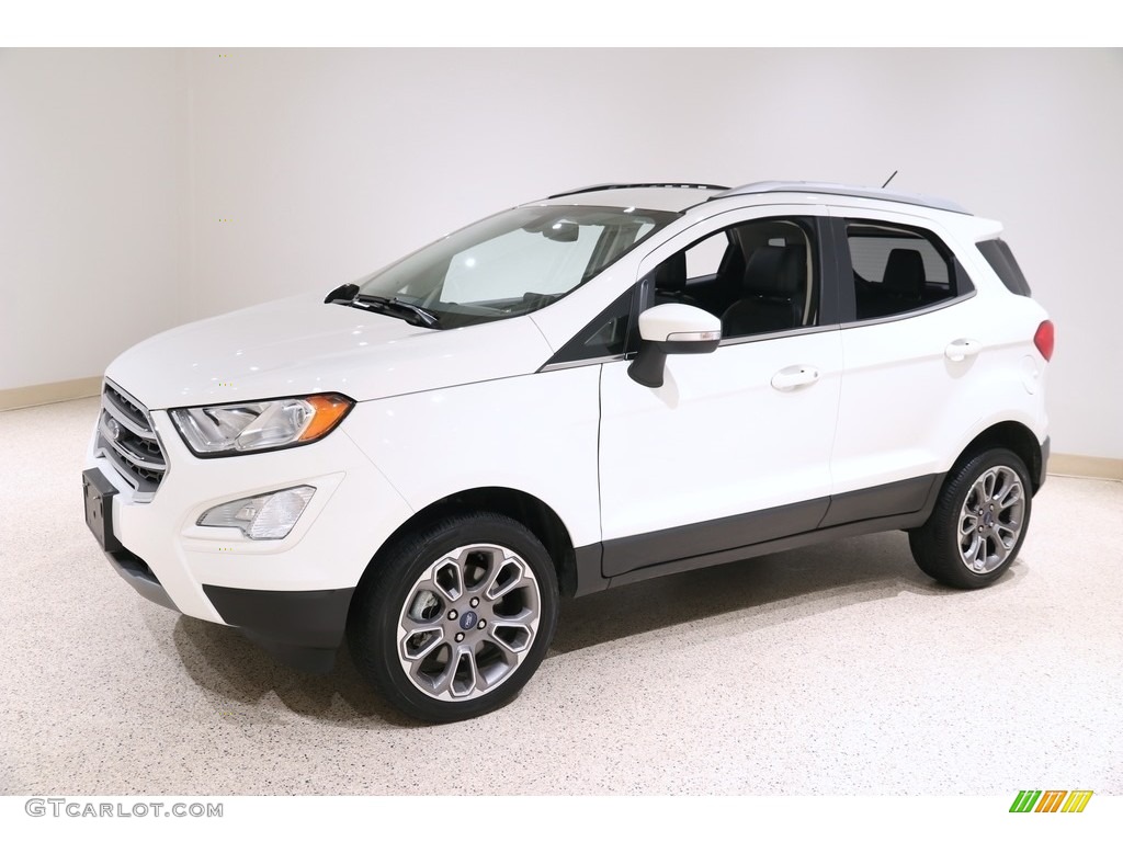 2019 EcoSport Titanium 4WD - White Platinum Metallic / Ebony Black photo #3