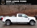 Oxford White - F250 Super Duty XLT SuperCab 4x4 Photo No. 1