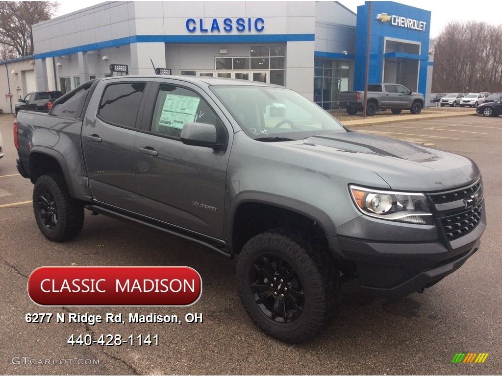 Satin Steel Metallic Chevrolet Colorado