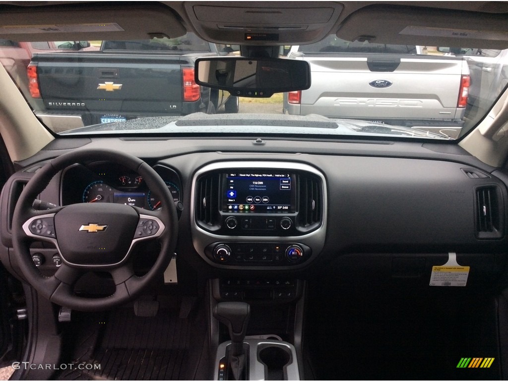 2020 Chevrolet Colorado Z71 Crew Cab 4x4 Jet Black Dashboard Photo #136293530