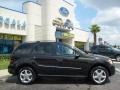 2008 Obsidian Black Metallic Mercedes-Benz ML 350 4Matic  photo #2