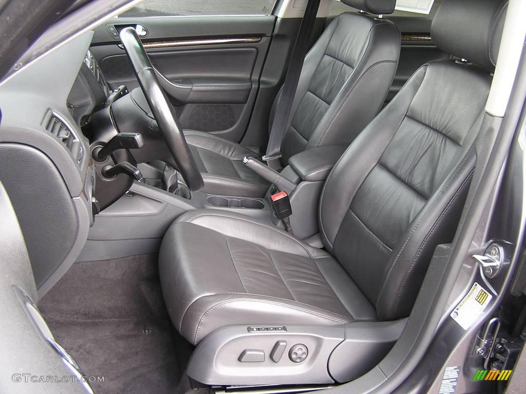 2005 Jetta GLS TDI Sedan - Platinum Grey Metallic / Black photo #7