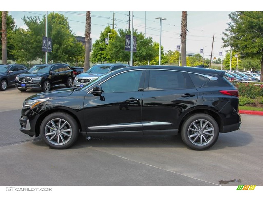 Majestic Black Pearl 2019 Acura RDX Technology Exterior Photo #136295621