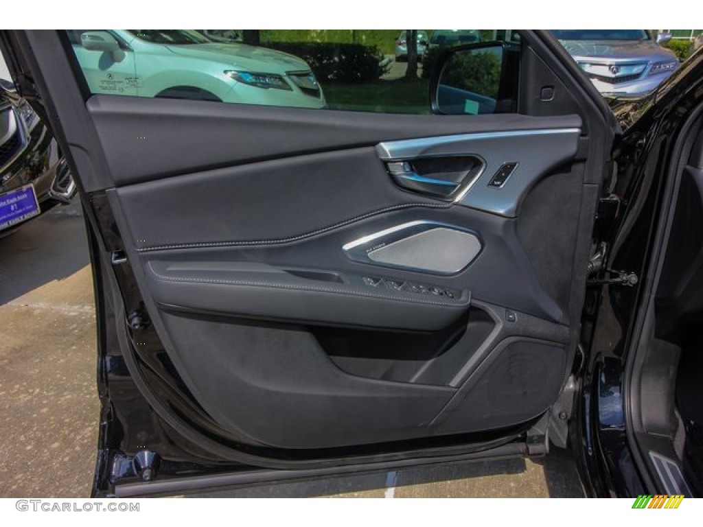 2019 Acura RDX Technology Ebony Door Panel Photo #136295857