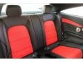 Red Pepper/Black Rear Seat Photo for 2020 Mercedes-Benz C #136295945