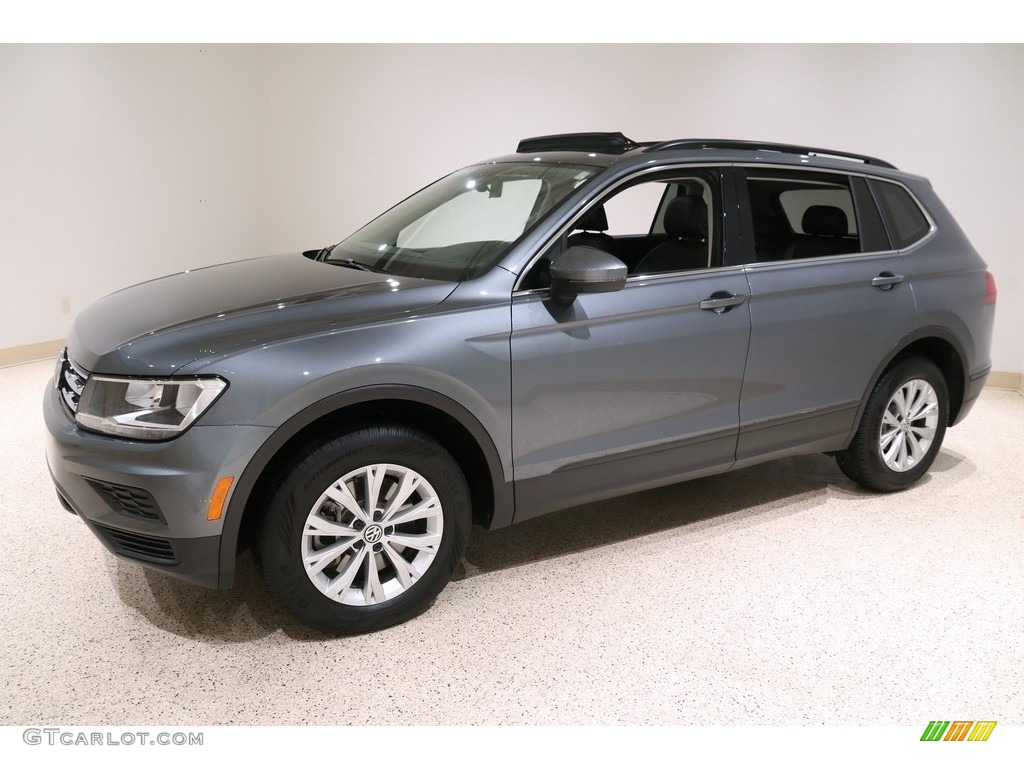 Platinum Gray Metallic 2019 Volkswagen Tiguan SE 4MOTION Exterior Photo #136297088