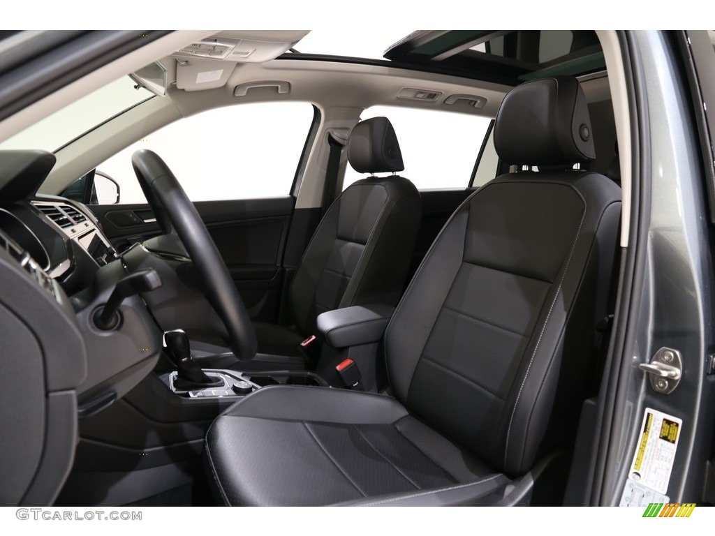 Titan Black Interior 2019 Volkswagen Tiguan SE 4MOTION Photo #136297142