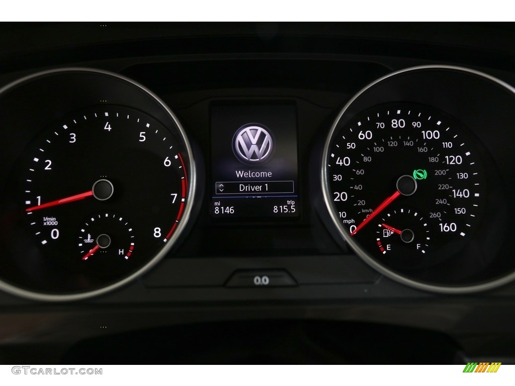 2019 Volkswagen Tiguan SE 4MOTION Gauges Photo #136297193