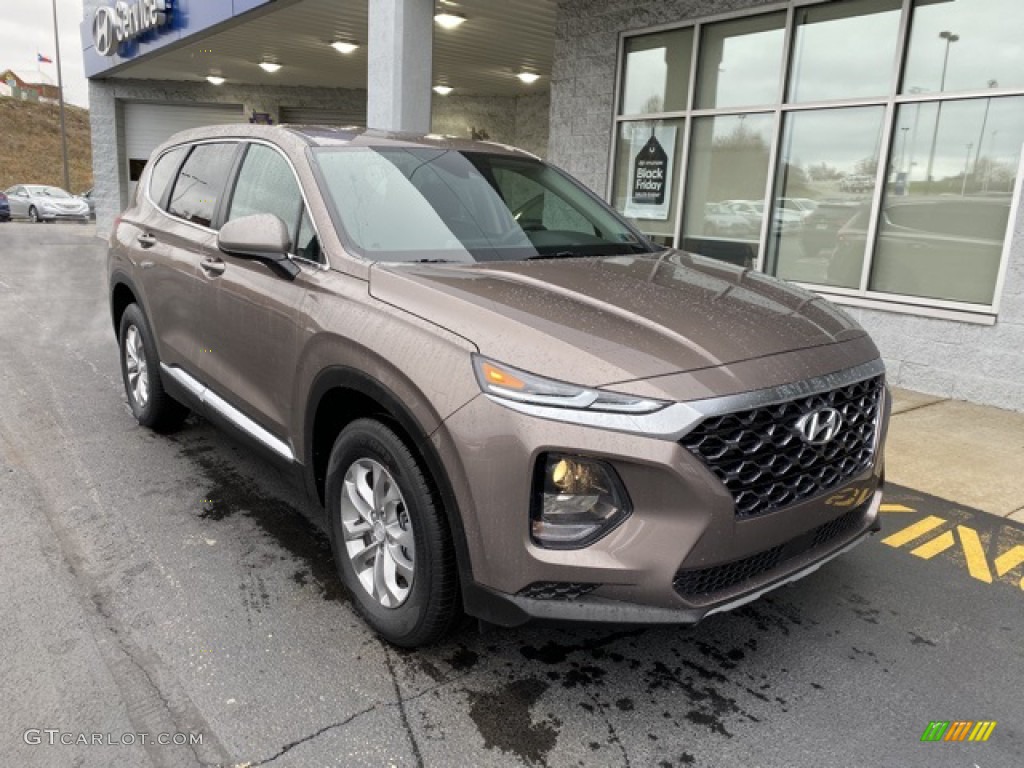 Earthy Bronze 2020 Hyundai Santa Fe SE AWD Exterior Photo #136297535