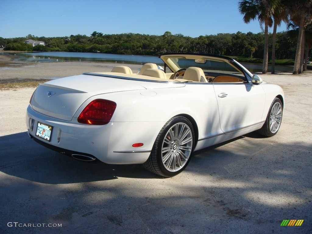 2010 Continental GTC Speed - Glacier White / Magnolia photo #7