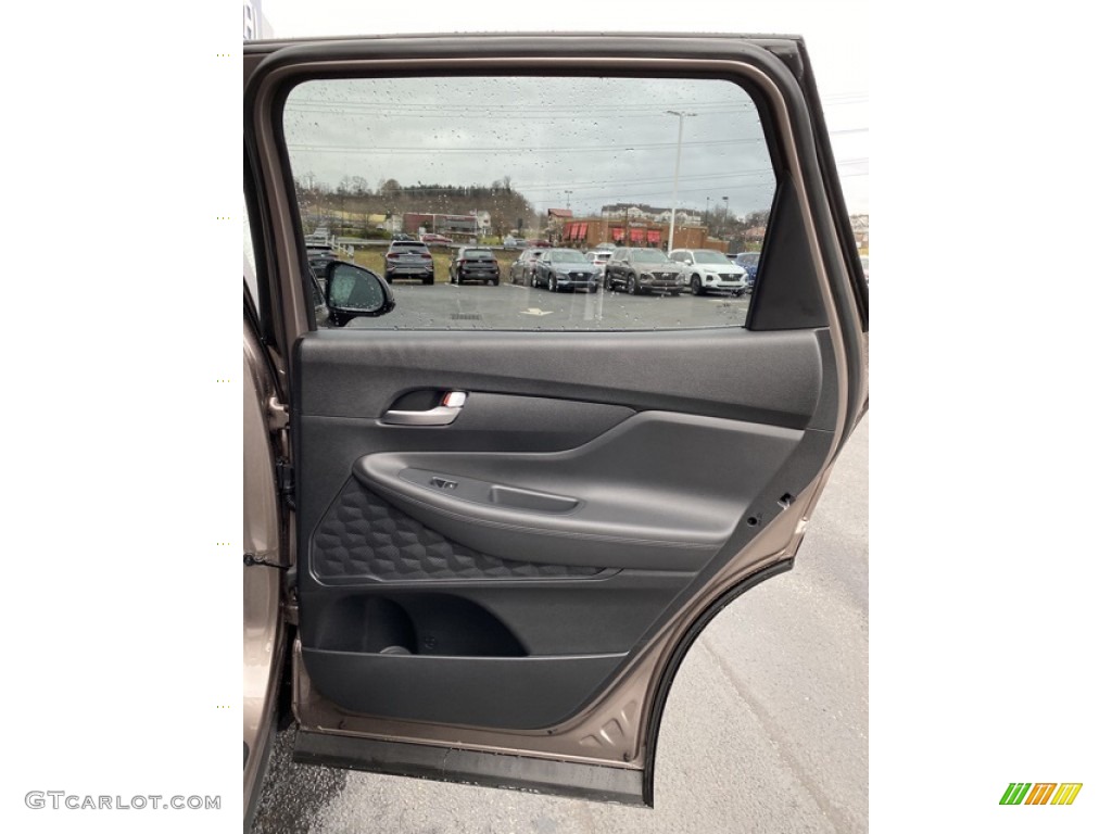 2020 Hyundai Santa Fe SE AWD Black Door Panel Photo #136298063