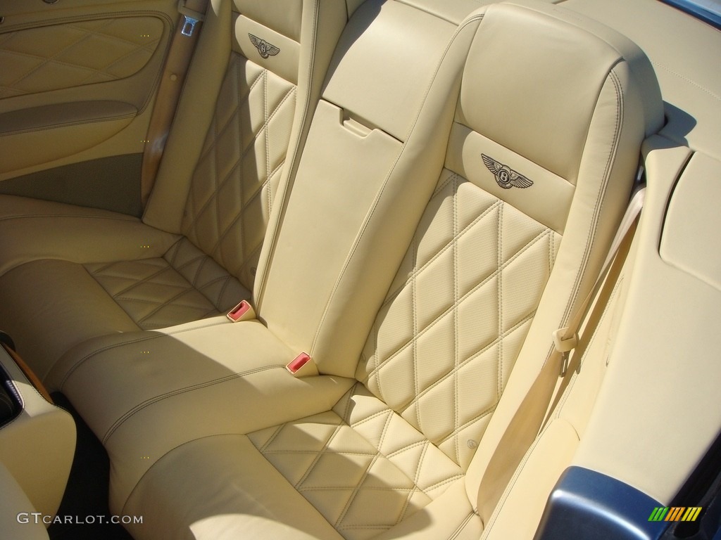 2010 Bentley Continental GTC Speed Rear Seat Photo #136298147