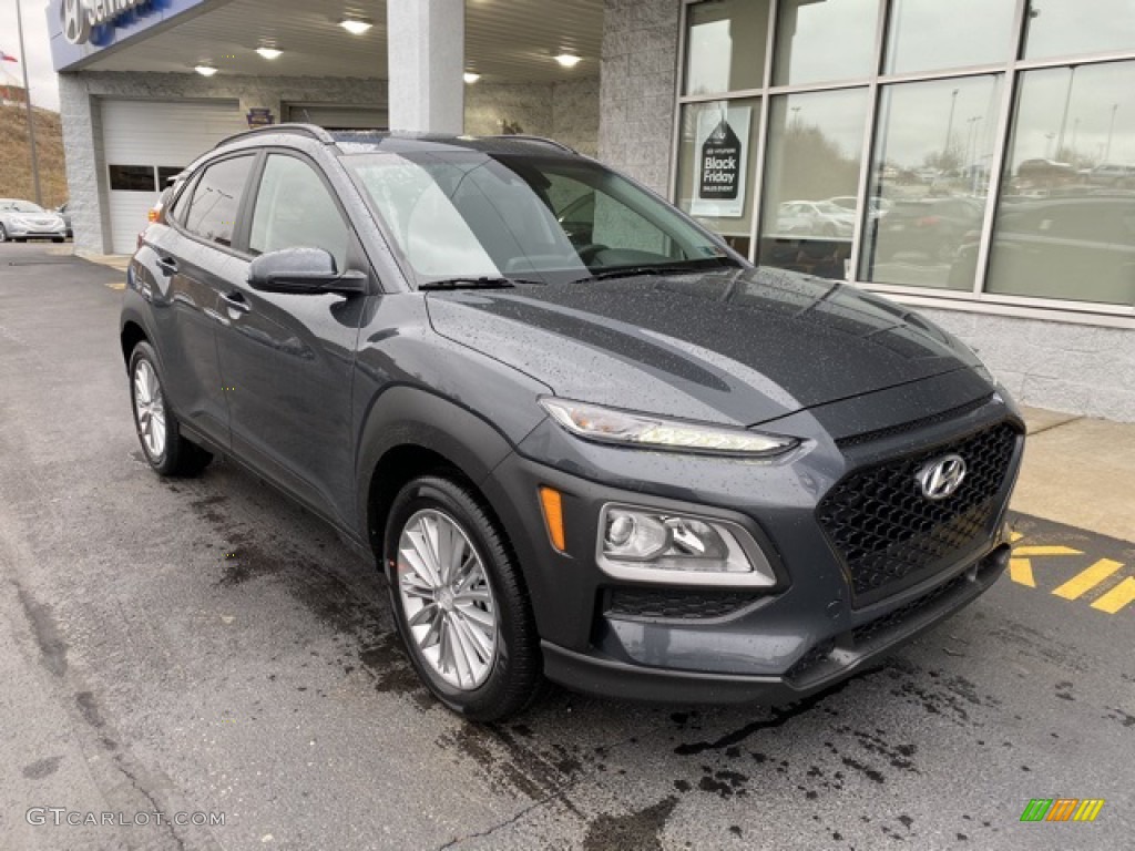 Thunder Gray 2020 Hyundai Kona SEL AWD Exterior Photo #136298399