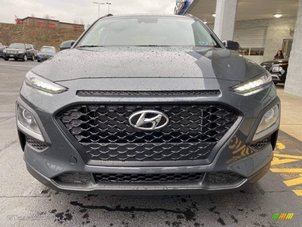 2020 Kona SEL AWD - Thunder Gray / Black photo #8