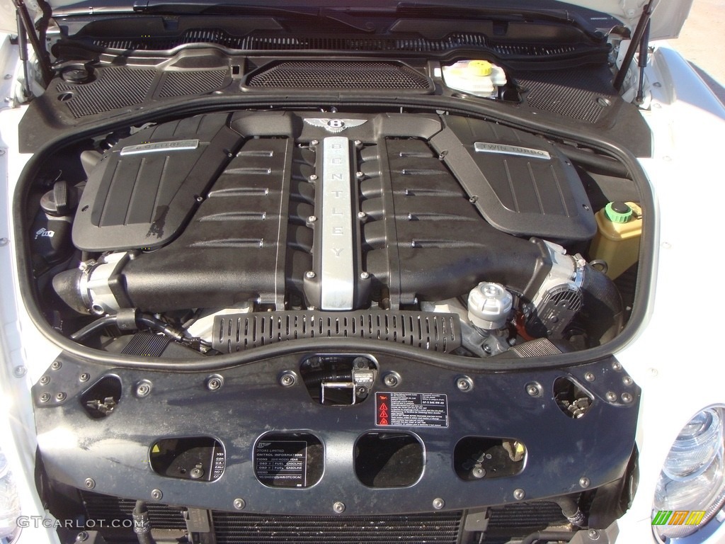 2010 Bentley Continental GTC Speed 6.0 Liter Twin-Turbocharged DOHC 48-Valve VVT W12 Engine Photo #136298720