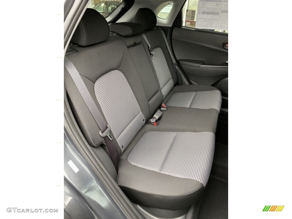Black Interior 2020 Hyundai Kona SEL AWD Photo #136298897
