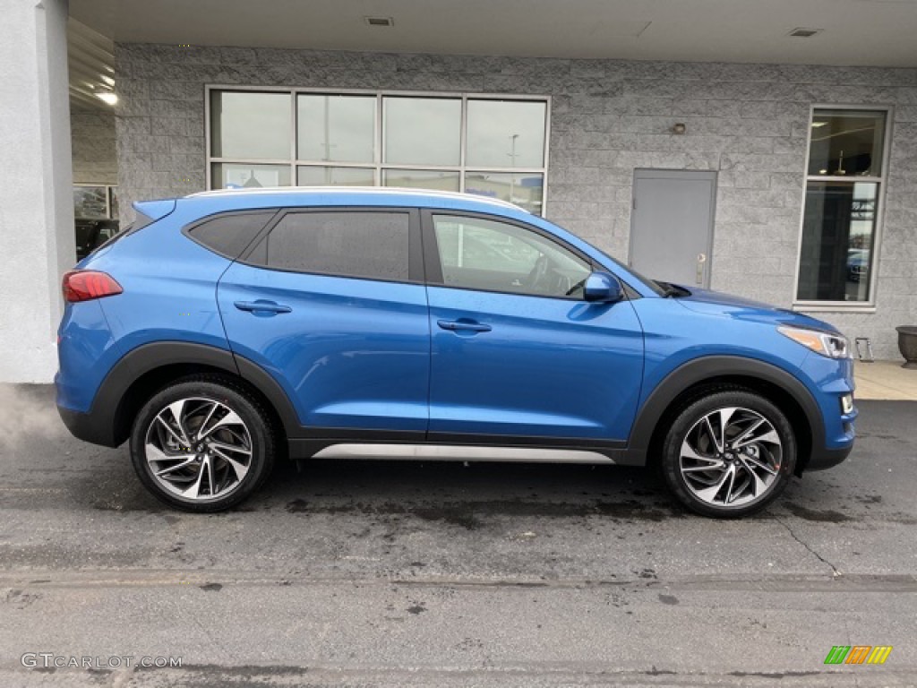 Aqua Blue 2020 Hyundai Tucson Sport AWD Exterior Photo #136299242