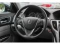 2019 Acura TLX Graystone Interior Steering Wheel Photo