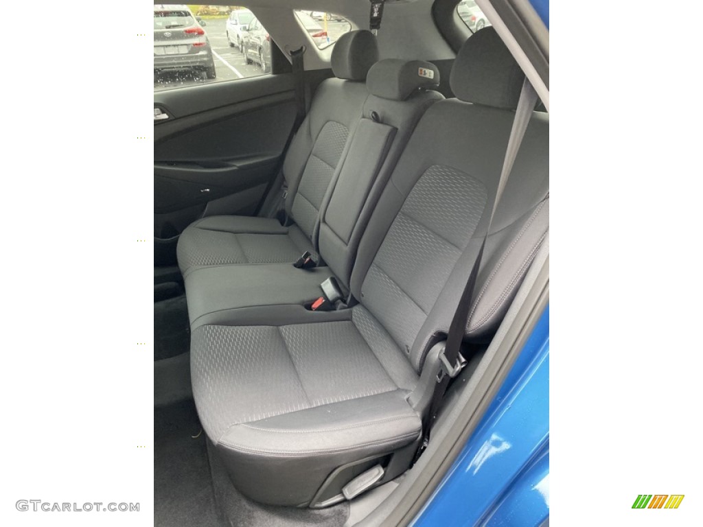 Black Interior 2020 Hyundai Tucson Sport AWD Photo #136299560