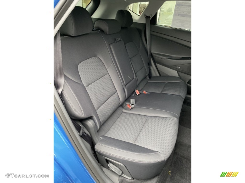 Black Interior 2020 Hyundai Tucson Sport AWD Photo #136299695