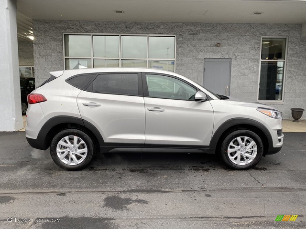 Stellar Silver 2020 Hyundai Tucson SE AWD Exterior Photo #136300003