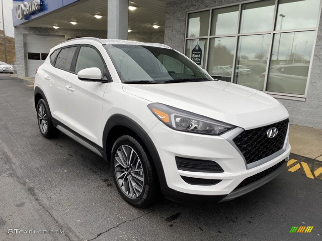 2020 Tucson SEL AWD - Winter White / Beige photo #2