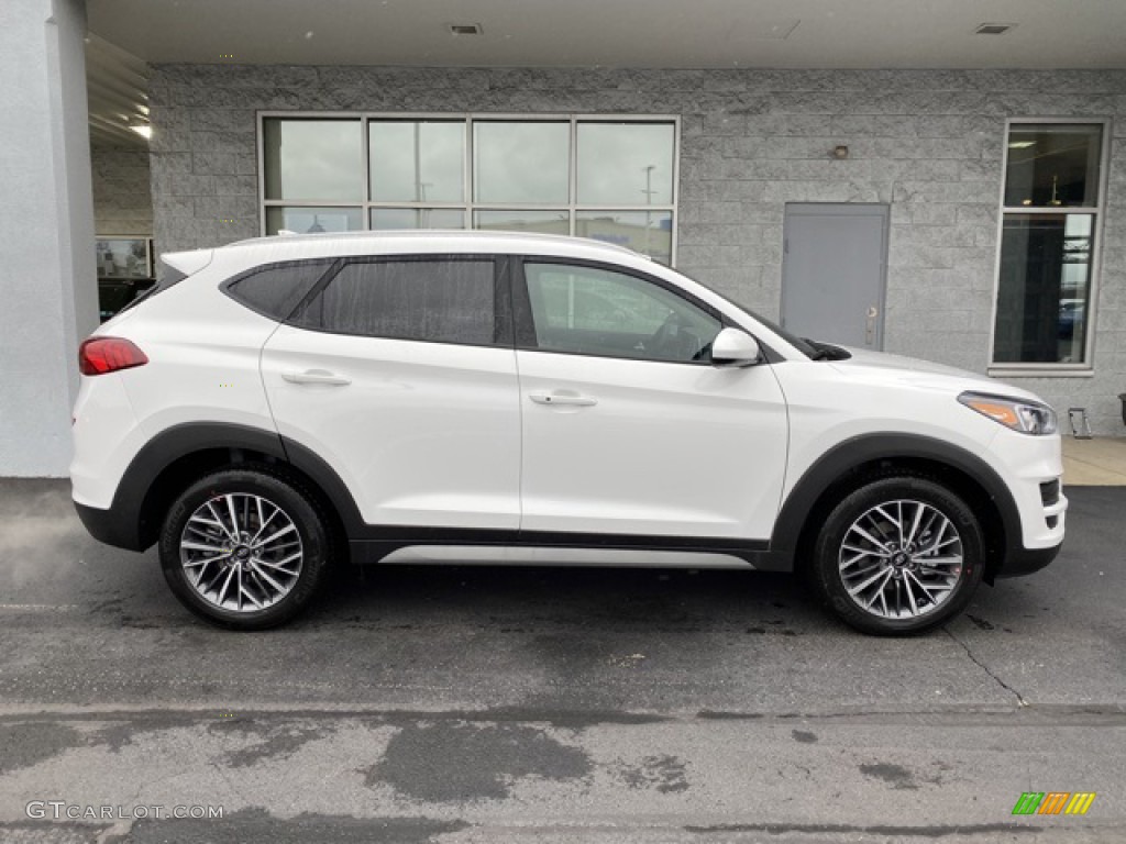 2020 Tucson SEL AWD - Winter White / Beige photo #3