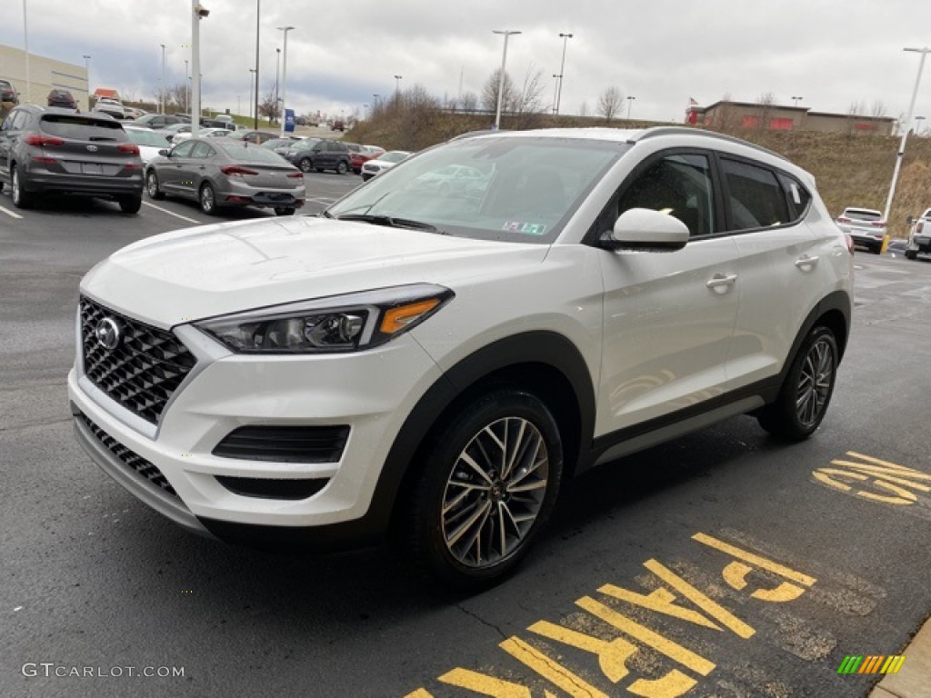 2020 Tucson SEL AWD - Winter White / Beige photo #7