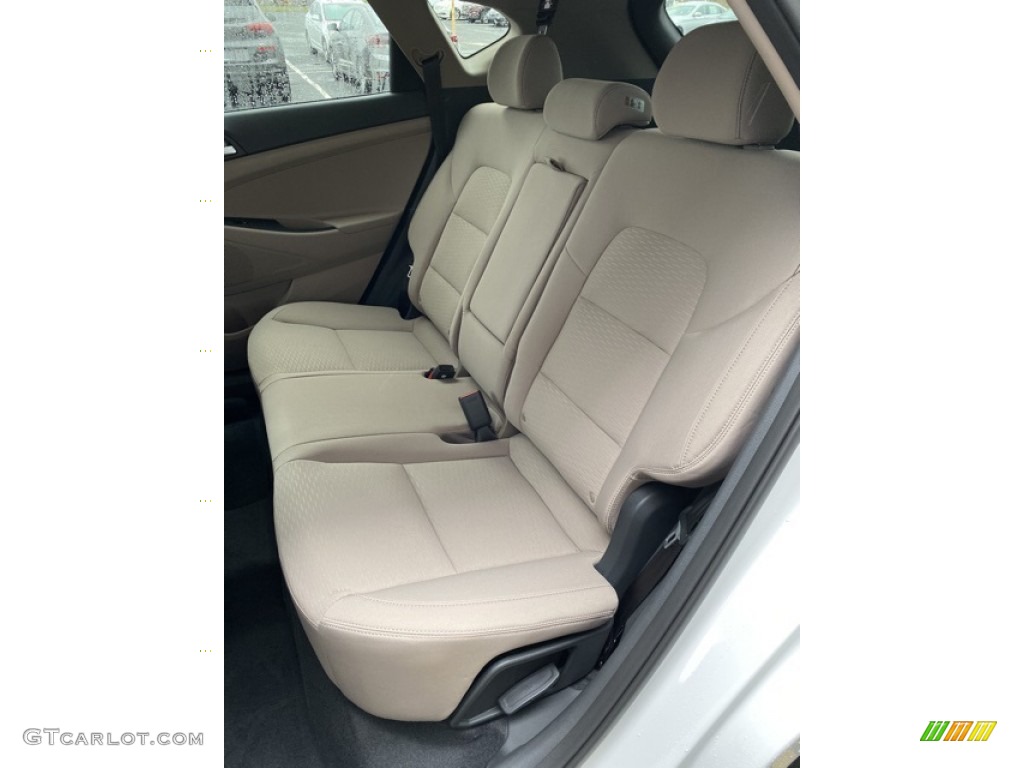 2020 Tucson SEL AWD - Winter White / Beige photo #19