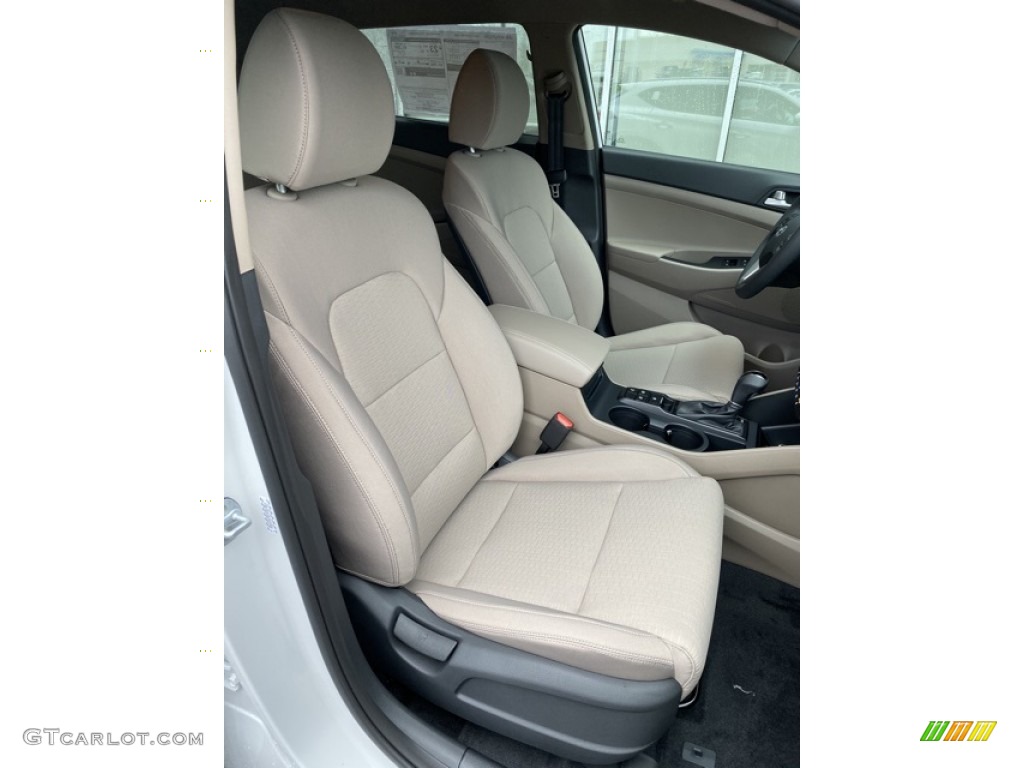 2020 Tucson SEL AWD - Winter White / Beige photo #28