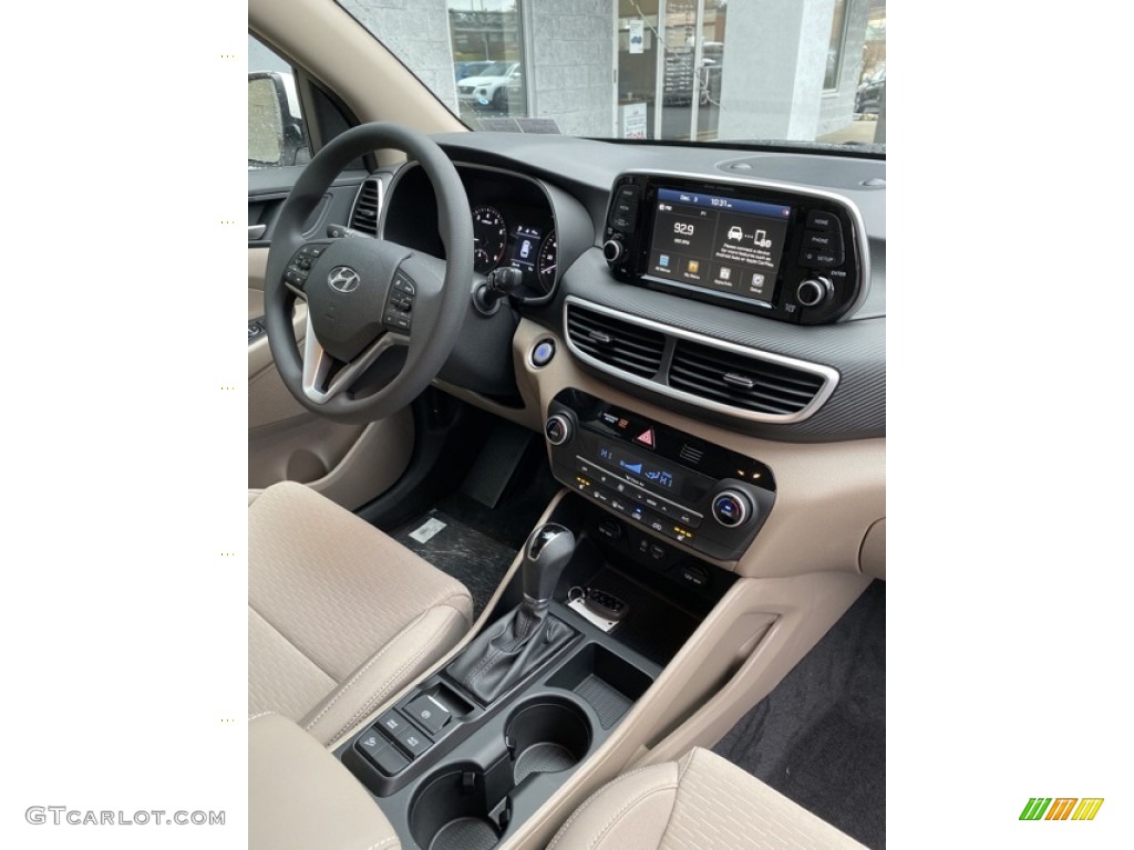 2020 Tucson SEL AWD - Winter White / Beige photo #29