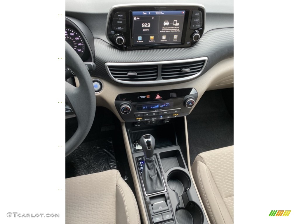 2020 Tucson SEL AWD - Winter White / Beige photo #32