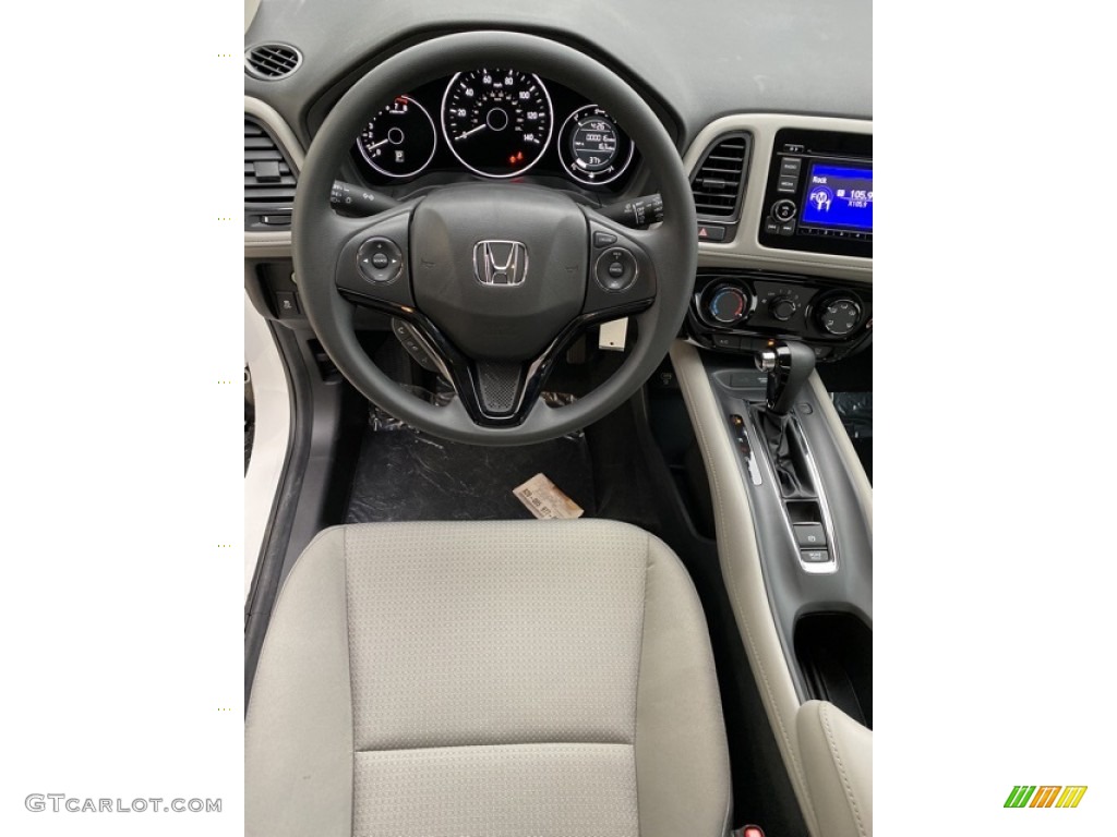 2019 HR-V LX AWD - Platinum White Pearl / Gray photo #13