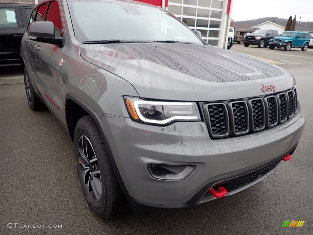 2020 Grand Cherokee Trailhawk 4x4 - Sting-Gray / Black photo #7