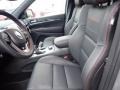 Front Seat of 2020 Grand Cherokee Trailhawk 4x4