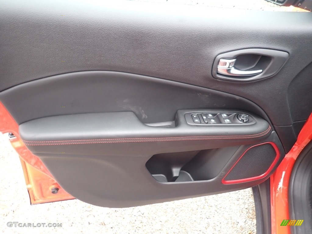 2020 Compass Trailhawk 4x4 - Spitfire Orange / Black photo #11